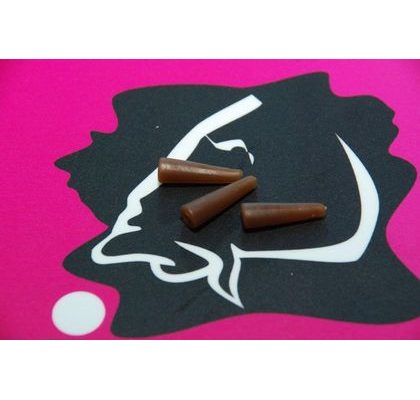 LK Baits Tail Rubbers Camo Brown