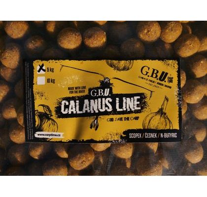 G.B.U. Boilies Calanus Line Scopex/Česnek/N-Butyric