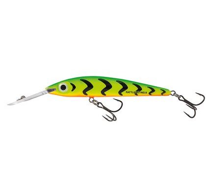 Salmo Wobler Rattlin Sting Deep Runner Green Tiger