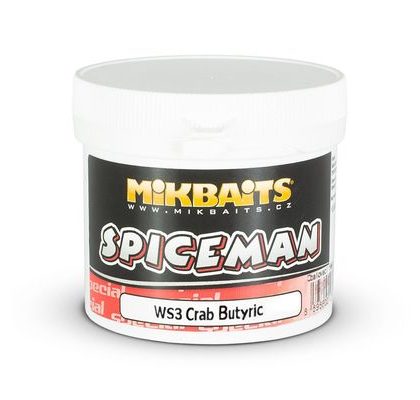 Mikbaits Těsto Spiceman WS3 Crab Butyric 200g