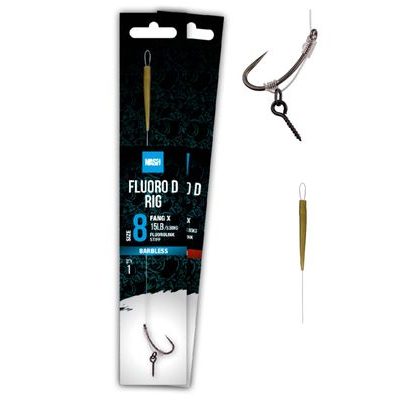 Nash Náväzec Fluorocarbon D-Rig