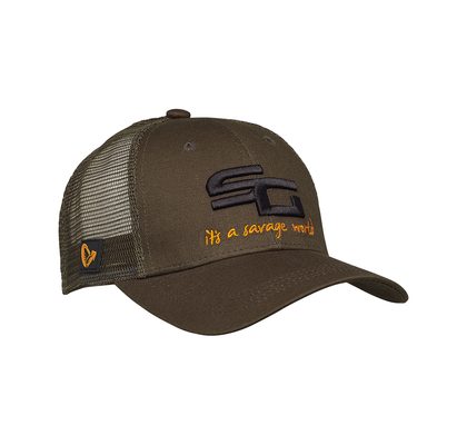 Savage Gear Kšiltovka SG4 Cap Olive Green