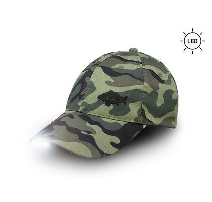 Delphin Šiltovka LED OutLine Camo