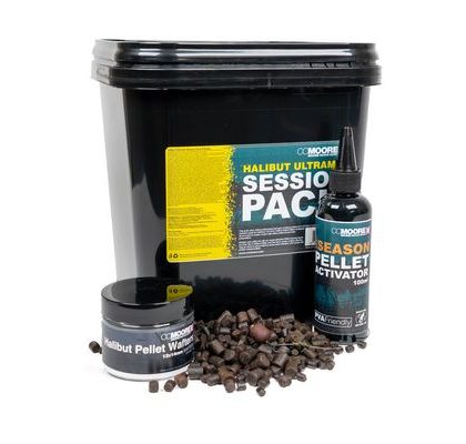 CC Moore Pelety Halibut Ultramix Session Pack
