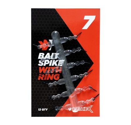 Feeder Expert Zapichovací držák 7mm s kroužkem 12ks