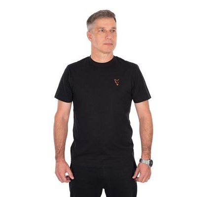 Fox Tričko Classic T Black / Orange