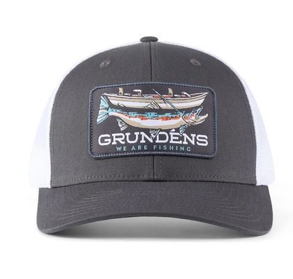 Grundéns Kšiltovka Drift Boat Trucker Charcoal/White O/S
