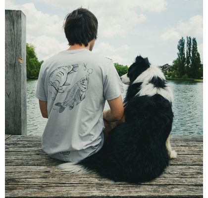 Fox Tričko Black / Camo Logo T-Shirt