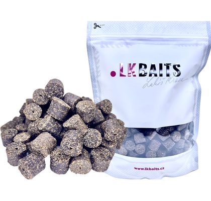 LK Baits Játrové pelety krmné Kapor/Sumec/Jeseter 1kg