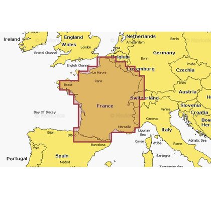 Navionics+ Mapy Francúzska