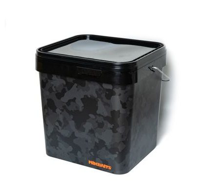 Mikbaits Kbelík Black camou 17l