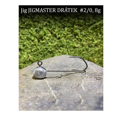 Jigovky Jigové hlavičky Jigmaster Drôtik veľ.2/0 5ks