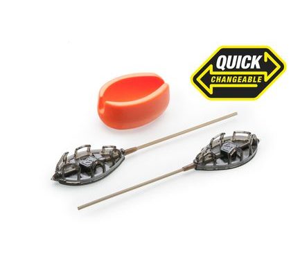 Mivardi Krmítka Method Feeder set QMR Flat L (30g + 40g + 50g + forma)