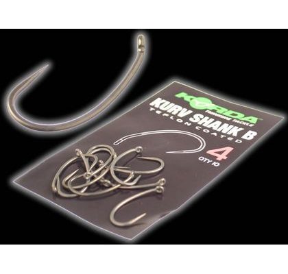 Korda Háčky Kurv Shank B (bez protihrotu) 10ks