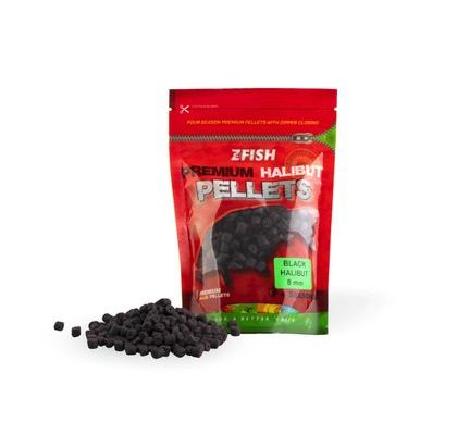 ZFISH Chytacie Pelety Premium HALIBUT 8mm 200g