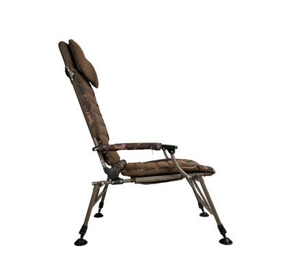 Trakker Křeslo komfortní s područkami Levelite Camo Longback Recliner