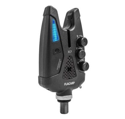 Flacarp Hlásič X7 s RGB diódou a vysielačom signálu