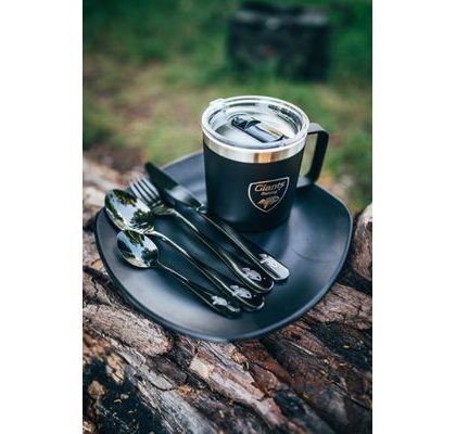 Fox Sada príborov Cookware Black Stainless Cutlery Set