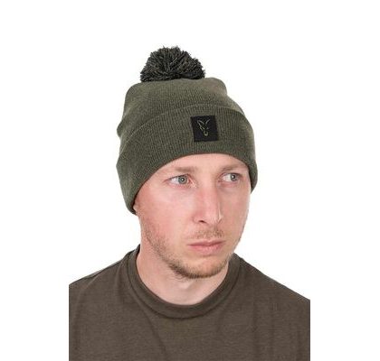 Fox Zimní čepice Collection Bobble Hat Green/Black