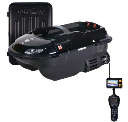 Boatman Zavážecí lodička Vulcan Pro s GPS a Echolotem Černá