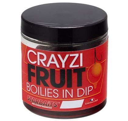 Starbaits Boilies In Dip Crayzi Fruit 150g
