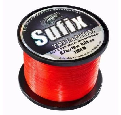 Sufix Monofilní Vlasec Tritanium Neon Oranžová