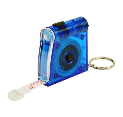 Giants fishing Meter so svetielkom Retractable Measuring Tape with Light 100cm