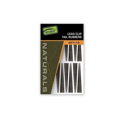 Fox Převleky Edges Naturals Lead Clip Tail Rubbers 10ks