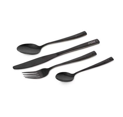 Fox Sada příborů Cookware Black Stainless Cutlery Set