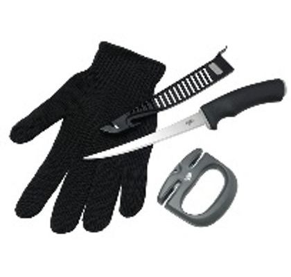 Giants Fishing Filetovacia sada Rukavice a brúska Combo Filet