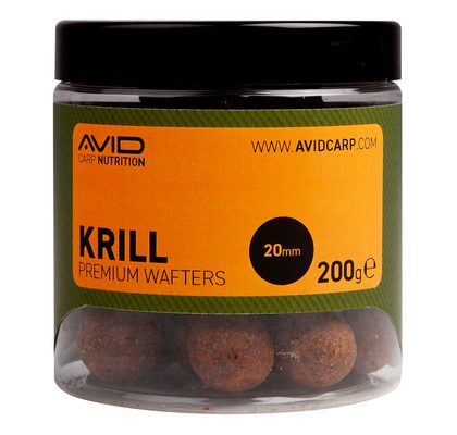 Avid Boilies Premium Wafters Krill 20mm 200g