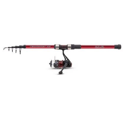 Saenger Prut Newcomer II Tele 2,4m 15-45g + Naviják 30 FD + Vlasec 0,28mm