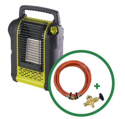 Meva Mobilní topení Olymp + redukce a ventil pro 2kg plynovou bombu