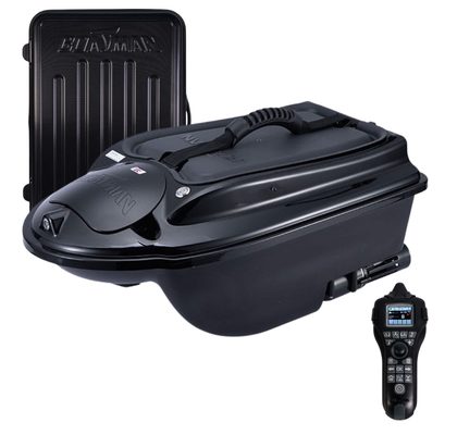 Boatman Zavážecí lodička Actor Plus s GPS Černá