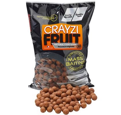 Starbaits Mass Baiting Boilies Crayzi Fruit 3kg