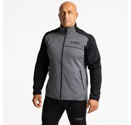 Adventer & fishing Hriaca mikina Prostretch Steel & Black