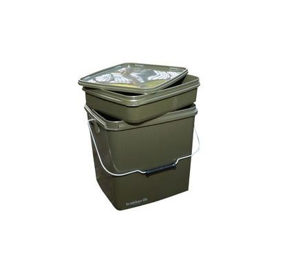 Trakker Plastový kýbl Olive Square Container 13l