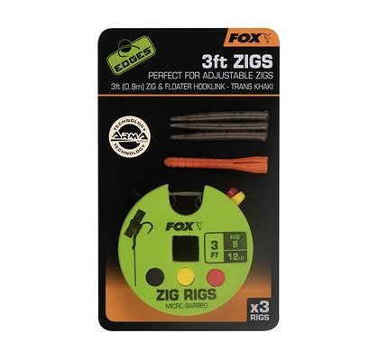 Fox Návazec Edges Zig Rig vel.8