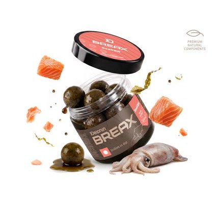 Delphin Boilies v dipu BreaX/SeaKER Oliheň-Losos 200ml