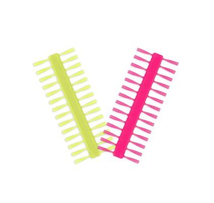 Delphin Nekonečná zarážka Q-Stop žlutá + růžová