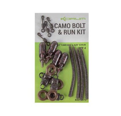 Korum Závěsky Camo Bolt & Run Kit - small 4ks