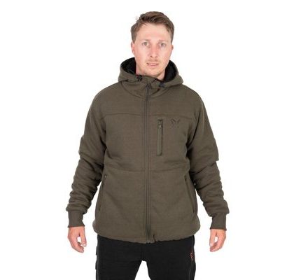 Fox Bunda Collection Sherpa Jacket Green & Black