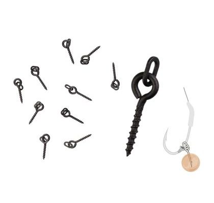 Zfish Vrtáček s Kroužkem Bait Screw & Oval Ring 10ks