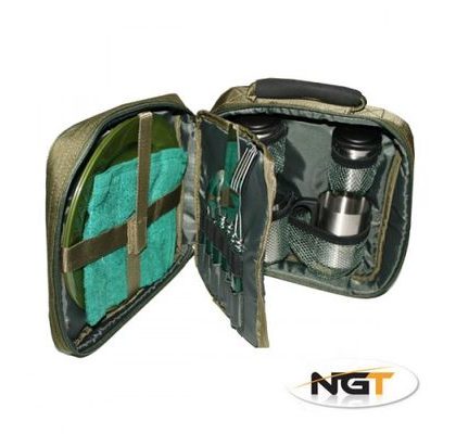 Fox Sada príborov Cookware Black Stainless Cutlery Set