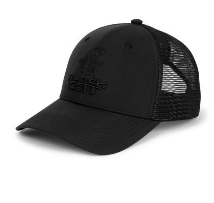 Black Cat Kšiltovka Black Trucker Cap