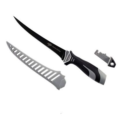 Giants Fishing Filetovací nôž 7" Fillet Knife s brúskou (ľahko čistiteľné puzdro)