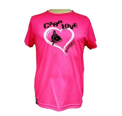 R-Spekt Dětské tričko Carp Love fluo pink
