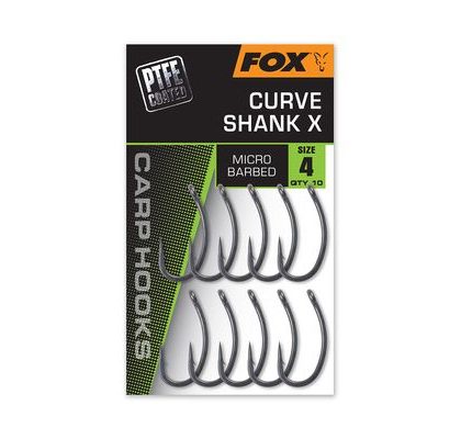 Fox Háčky Carp Hook Super Wide Gape Long Shank 10ks