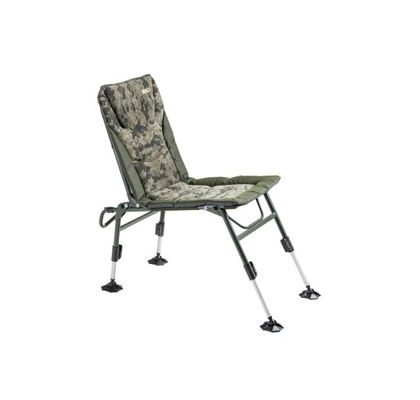 Trakker Křeslo komfortní s područkami Levelite Camo Longback Recliner