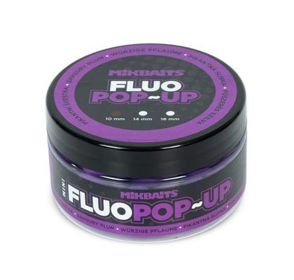 Mikbaits Plávajúce fluo boilie 14mm 150ml